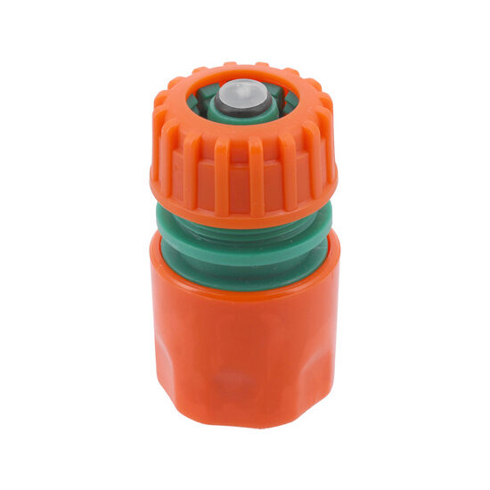 Conector furtun cu stop, 1/2", blister plastic - 89226