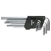 Set chei imbus lungi 9 piese 1.5-10 mm TOPEX 35D956