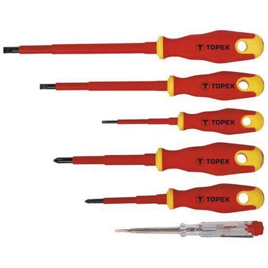 Set surubelnite 1000V 6 piese/set TOPEX 39D673