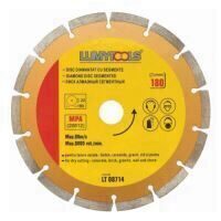 Disc diamantat cu segmente 230 mm, taiere uscata LUMYTOOLS LT08715