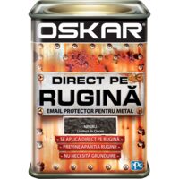 Email anticoroziv OSKAR Direct pe Rugină, negru lovit ciocan 0,5 L