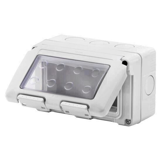 Doza aparat aparenta 4 module IP55 GEWISS GW27044