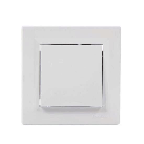 Intrerupator simplu cap scara, fara surub, alb Schneider EPH0400121