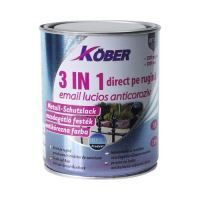 Vopsea alchidica verde Kober direct pe rugina 3 in 1 0.75 L