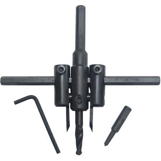 Freza reglabila pentru gips-carton G[mm]: 25; D[mm]: 20-120 EVOTOOLS PROFESSIONAL 639022