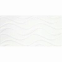 Faianta alb IZOLA 5894 model Relief 25x50 cm