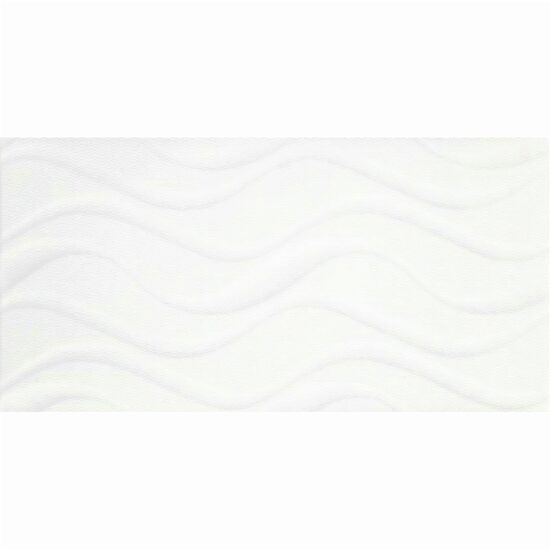 Faianta alb IZOLA 5894 model Relief 25x50 cm