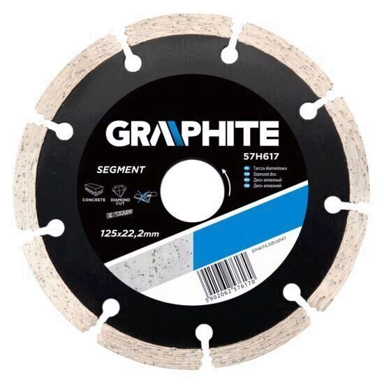 Disc diamantat segmentat GRAPHITE