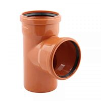 Ramificație PVC pentru canalizare, Ø160 mm, unghi 87°
