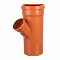 Ramificație redusă PVC pentru canalizare, Ø200/110 mm, unghi 45°