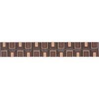 Piesa decorativa 2285 COSMOS BROWN LUX 6x40 cm