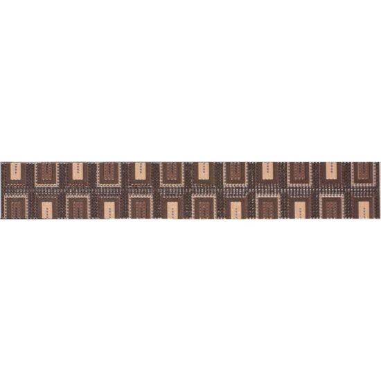 Piesa decorativa 2285 COSMOS BROWN LUX 6x40 cm
