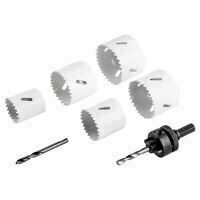 Set 7 carote bi-metal (19, 29, 33, 51, 68 mm) VERTO 60H968