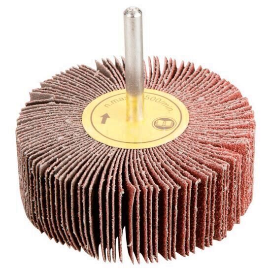 Perie circulara lamelara abraziva 80x30 mm VERTO