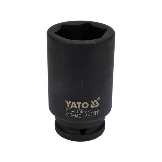 Cheie tub hex de impact adanca 3/4''x36mm YT-1136
