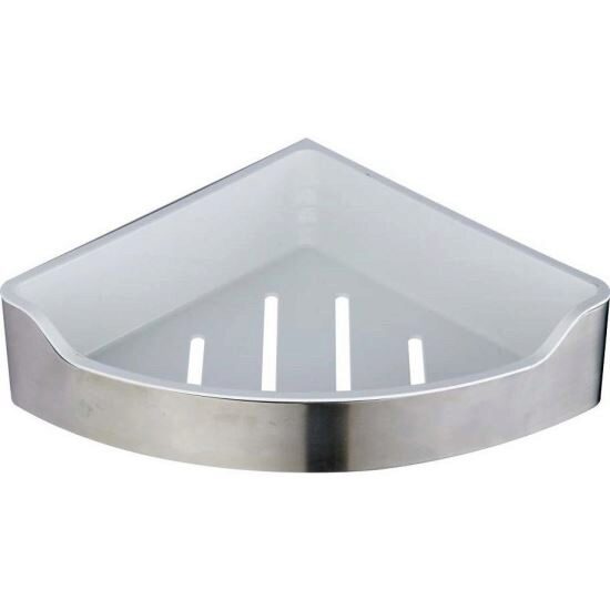 Etajera colt baie inox+plastic ERMETIQ ER-JW603