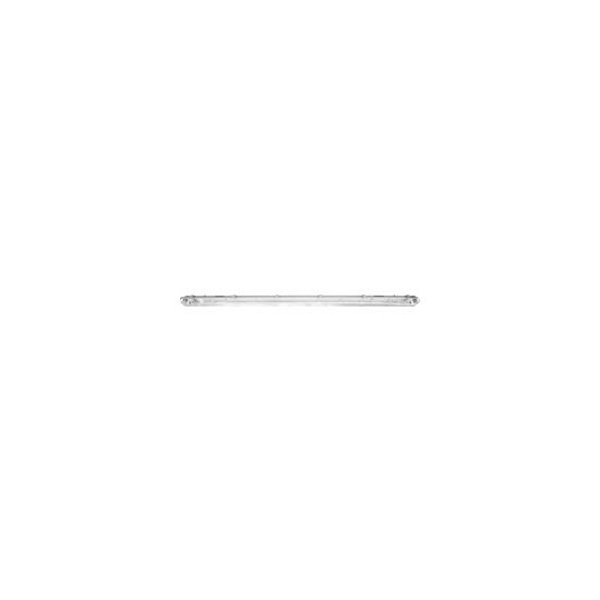 Corp de iluminat industrial etanș Comtec MF0011-11184, pentru 1 tub LED T8 de 120 cm, soclu G13, carcasă gri, IP65, fără tub inclus
