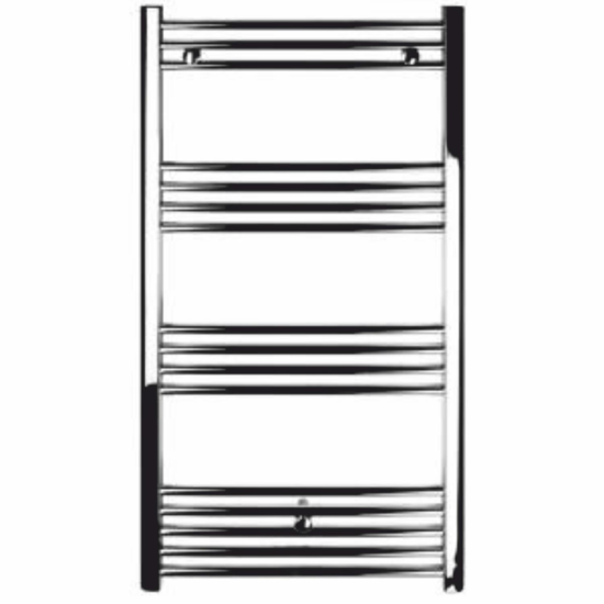 Radiator baie portprosop PP Crom curbat 500x1200 Talia
