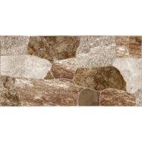 Gresie portelanata maro YUCATAN 8791 model piatra 30x60 cm