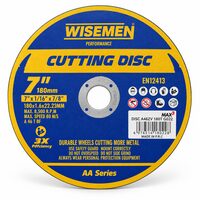 Disc abraziv de taiere pentru polizor unghiular, 180 x 1,6 x 22,2 mm