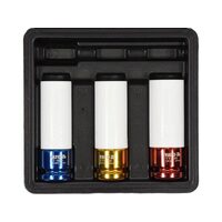 Set chei impact cu protectie 3 buc YT-1056