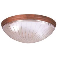 Plafoniera Big Ufo Zagrep, culoare Nuc, cod 400.031.104, 377 mm