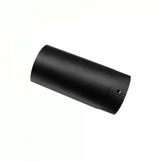 Burlan emailat negru mat D150 mm, L900 mm - 651807