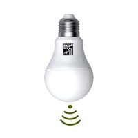 Bec LED cu senzor de mișcare 300°, 10 W, E27, lumină albă, cod 4-3101