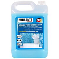 Detergent profesional Brillante pentru curățarea gresiei și faianței, 5 kg, parfum proaspăt, cod 151086