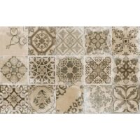Piesa decorativa 5950 CAPRI PATCHWORK BEIGE 25x40 cm