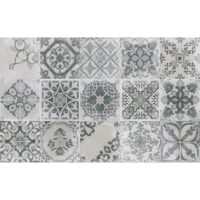 Piesa decorativa 5951 CAPRI PATCHWORK GREY 25x40 cm