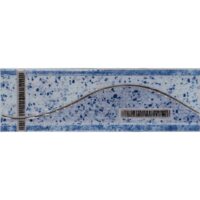 Piesa decorativa 0631 DIANA BLUE LUX 8x25 cm