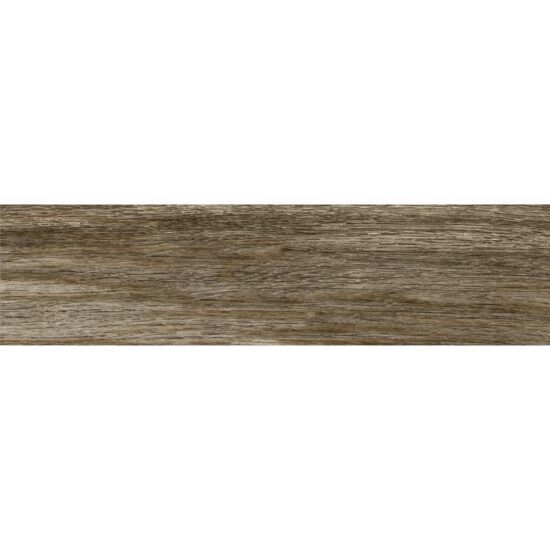 Gresie portelanata maro MORINGA 8980 model lemn tip parchet 15,5x60,5 cm