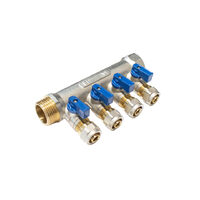 Distribuitor pexal 16mm*1/1/4cai-albastru EVP-DB1611/4A