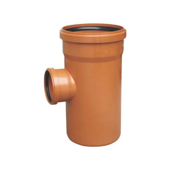 Ramificație redusă PVC pentru canalizare, Ø160/125 mm, unghi 87°