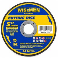 Disc abraziv de taiere pentru polizor unghiular, 125 x 1,6 x 22,2 mm, 11A60QBF