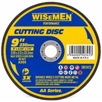 Disc abraziv de taiere pentru polizor unghiular, 230 x 2 x 22,2 mm, 11A30QBF