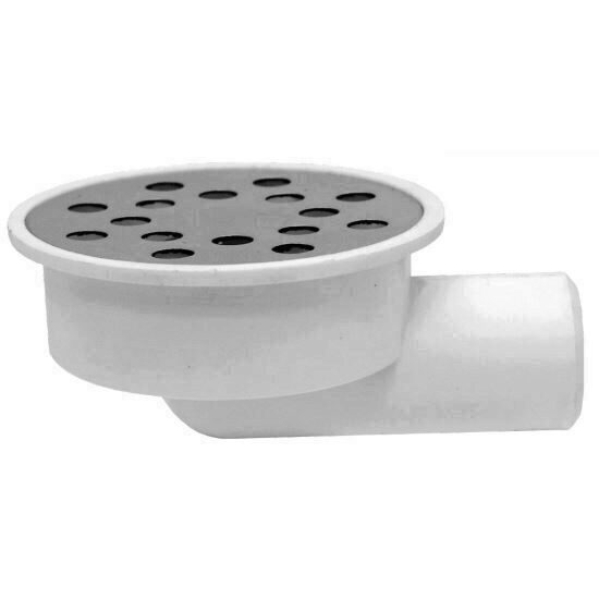Sifon orizontal rotund pentru pardoseala D[mm]: 80; D[mm]: 32 EVOSANITARY 671226