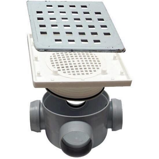 Sifon pardoseala cu inaltator inox SP-H95-210-1 EVOSANITARY 671245