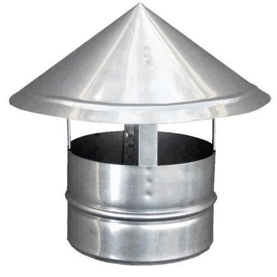 Capac terminal cos de fum inox D[mm]: 120 EVOTOOLS 674492