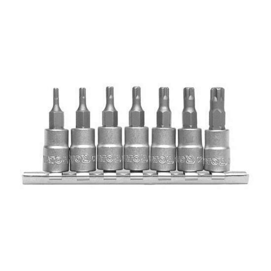 Set 7 biti torx + adaptori 1/4" Yato Yt-0461