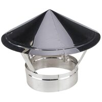 Capac terminal din inox pentru coș de fum, Ø180 mm, cod 650979