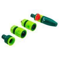 Set cu stropitoare dreapta si 3 accesorii 1/2" VERTO 15G711