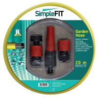 Kit furtun pentru gradina 12.5mm, 1/2'' x 20m cod 8000993 SimpleFIT