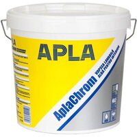 Vopsea lavabilă pentru interior AplaChrom, alb, finisaj mat, putere mare de acoperire, 2,5 L