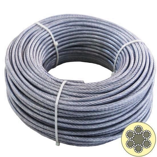 Cablu metalic plastifiat VORMANN