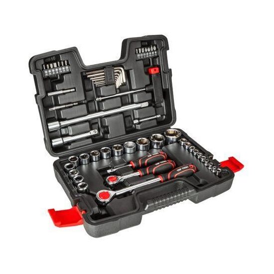 Trusa scule 1/4", 1/2" 53 buc TOP TOOLS 38D530