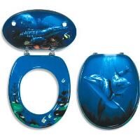 Capac WC delfini WC/DELFIN FERRO