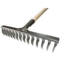 Grebla cu dinti rasuciti 350 mm, cu coada LUMYTOOLS LT35871