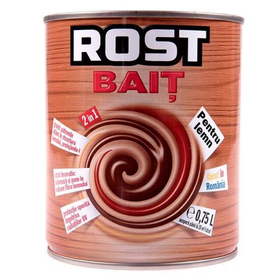 Bait 2 in 1 pentru lemn ROST interior / exterior PIN 0.75 L
